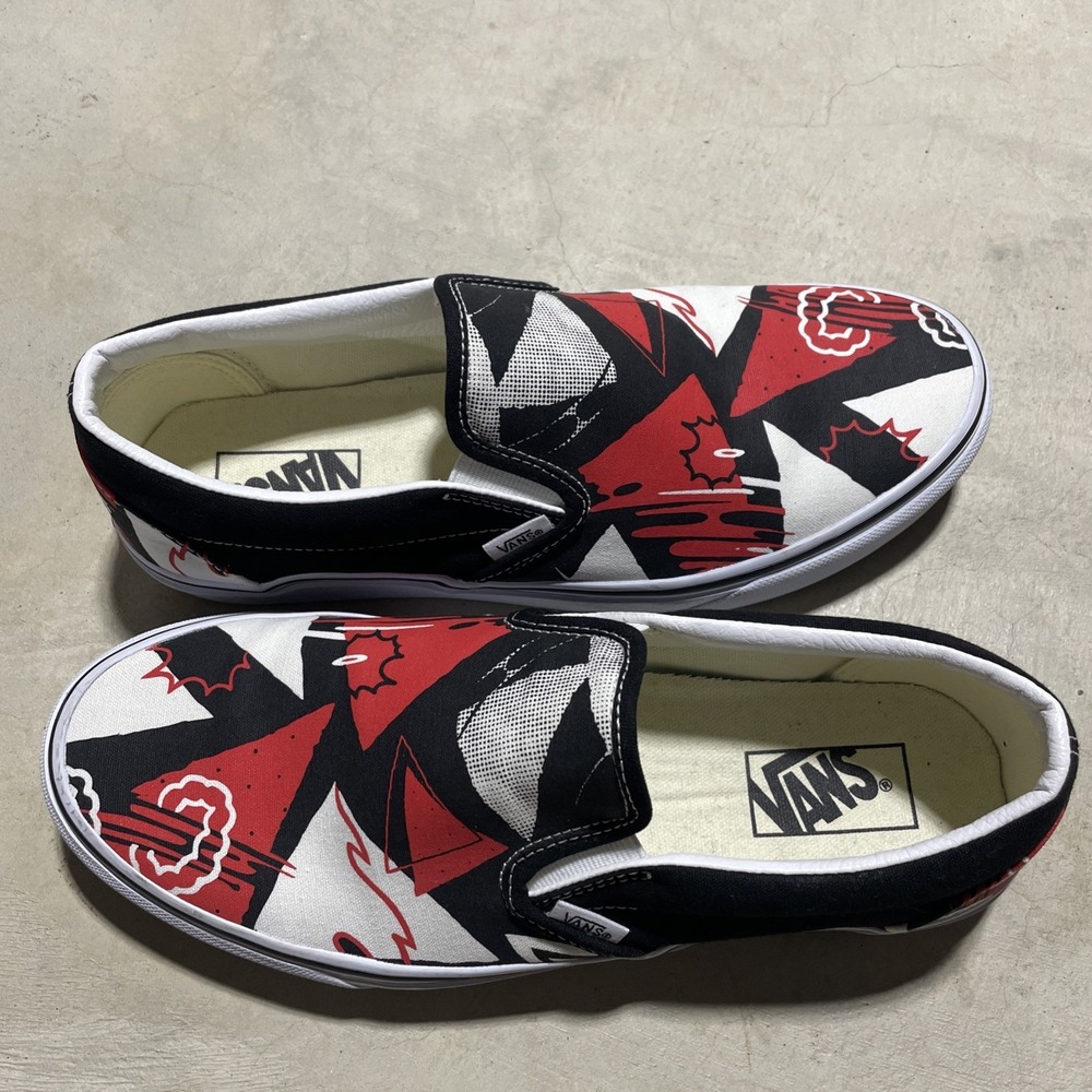 NWOB Vans Frito Lay Doritos Flamin' Hot Canvas Loafer Shoes Men's SZ 9 Chips